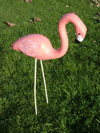 Pink Flamingo Animals Birds Garden Ornaments Yard Art